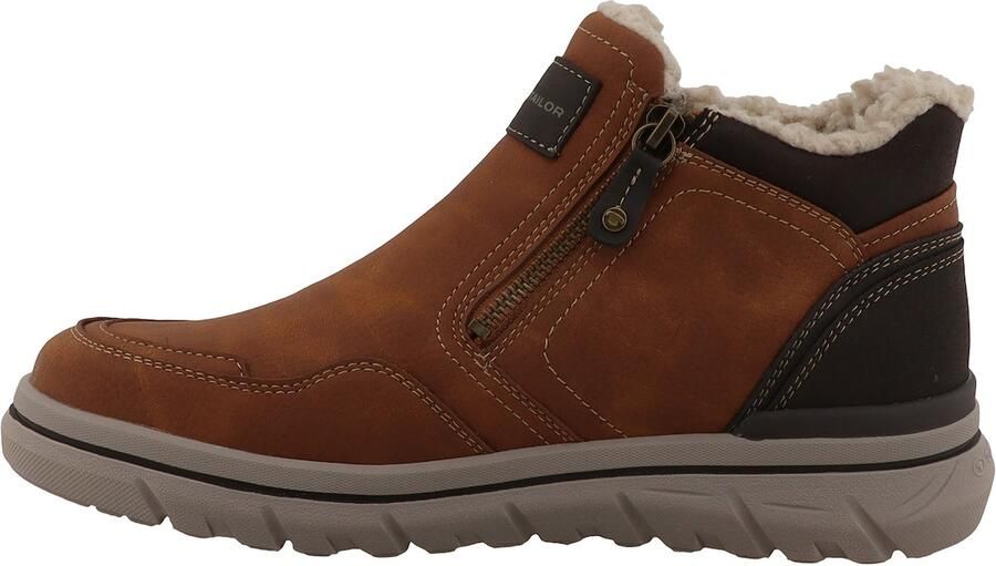 TOM TAILOR Boots cognac donkerbruin