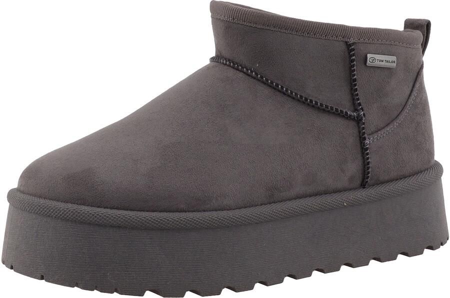 TOM TAILOR Boots donkergrijs