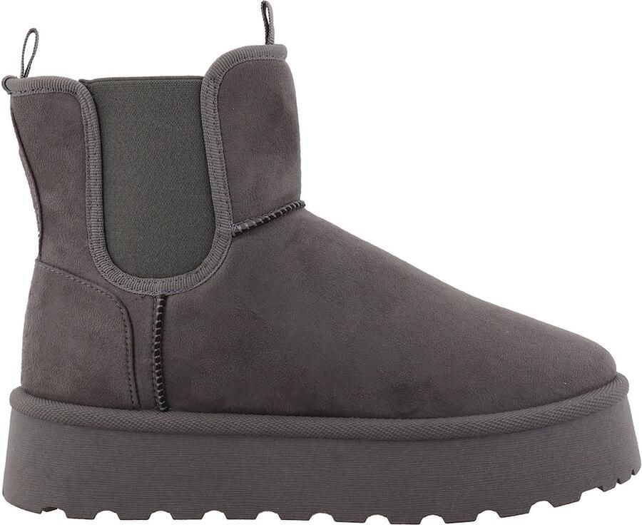 TOM TAILOR Boots stone grey