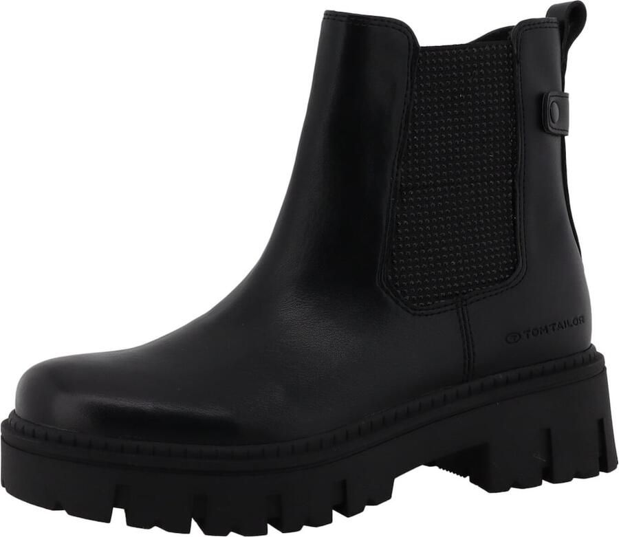 TOM TAILOR Chelsea boots zwart