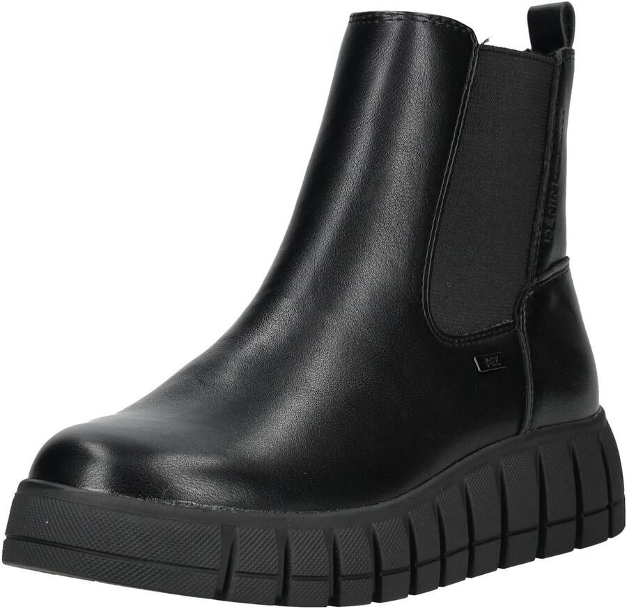 Tom Tailor Chelsea-boots Wig enkellaarsjes plateau laarzen met ritssluiting - Foto 1