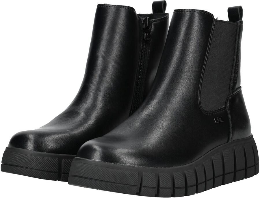 Tom Tailor Chelsea-boots Wig enkellaarsjes plateau laarzen met ritssluiting - Foto 6