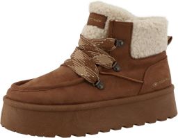 TOM TAILOR Snowboots beige bruin