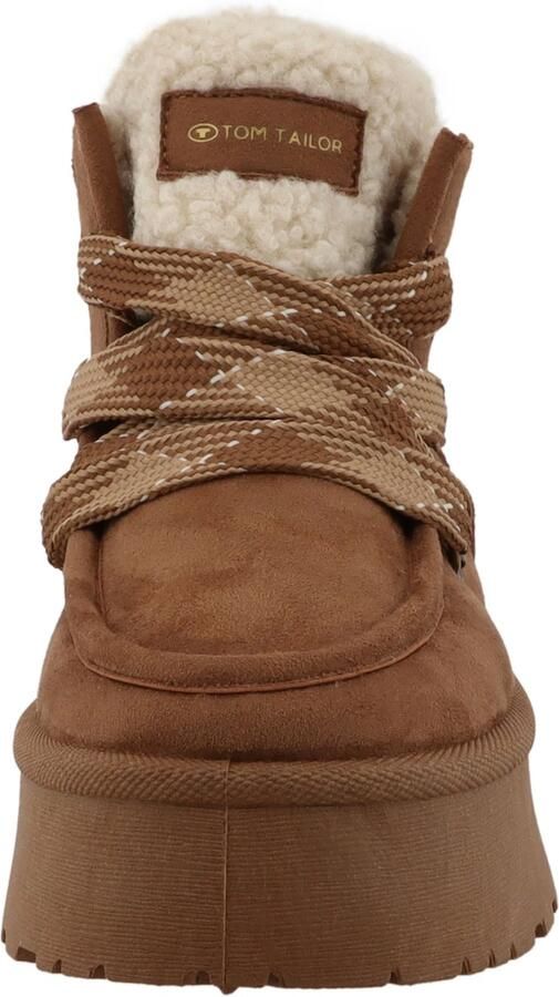 TOM TAILOR Snowboots beige bruin - Foto 3