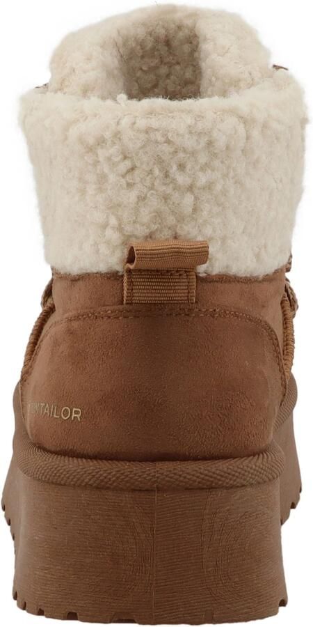 TOM TAILOR Snowboots beige bruin - Foto 4