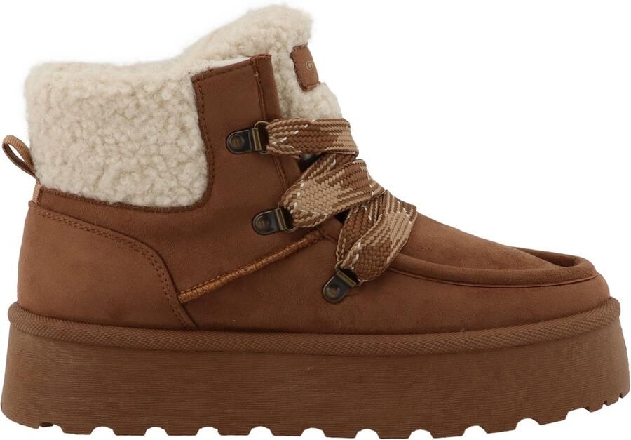 TOM TAILOR Snowboots beige bruin - Foto 2