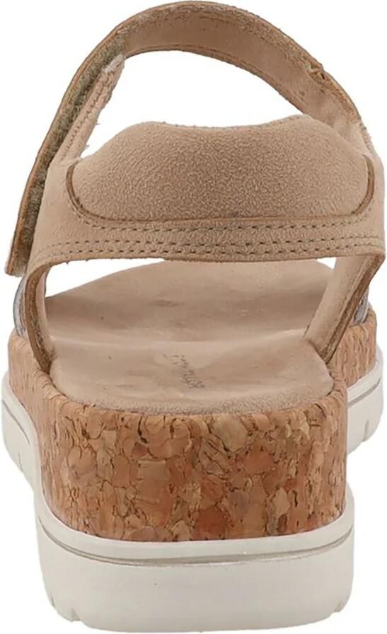 TOM TAILOR Sandaal beige sand bruin wit - Foto 3