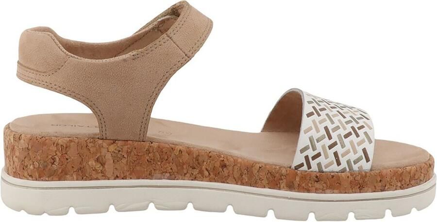 TOM TAILOR Sandaal beige sand bruin wit - Foto 5