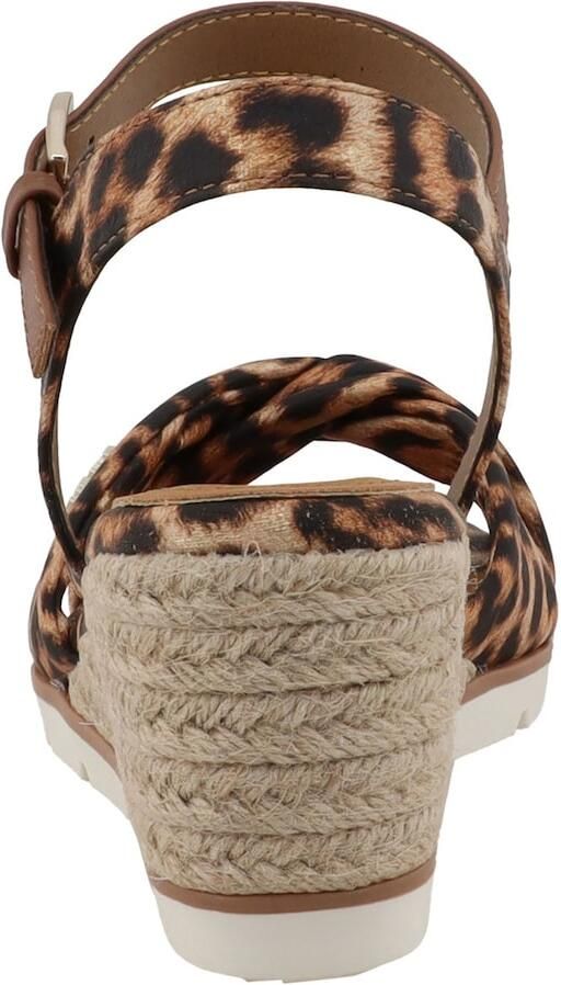 TOM TAILOR Sandaal camel sand bruin zwart - Foto 4