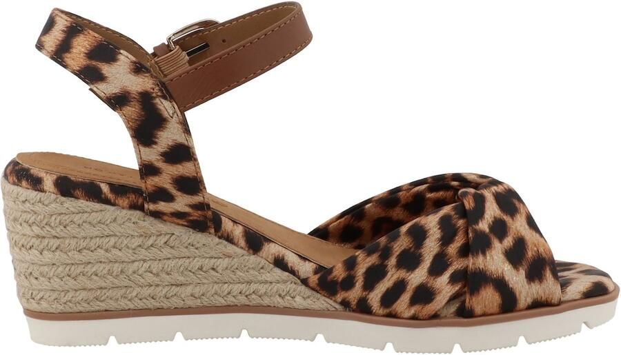 TOM TAILOR Sandaal camel sand bruin zwart - Foto 3
