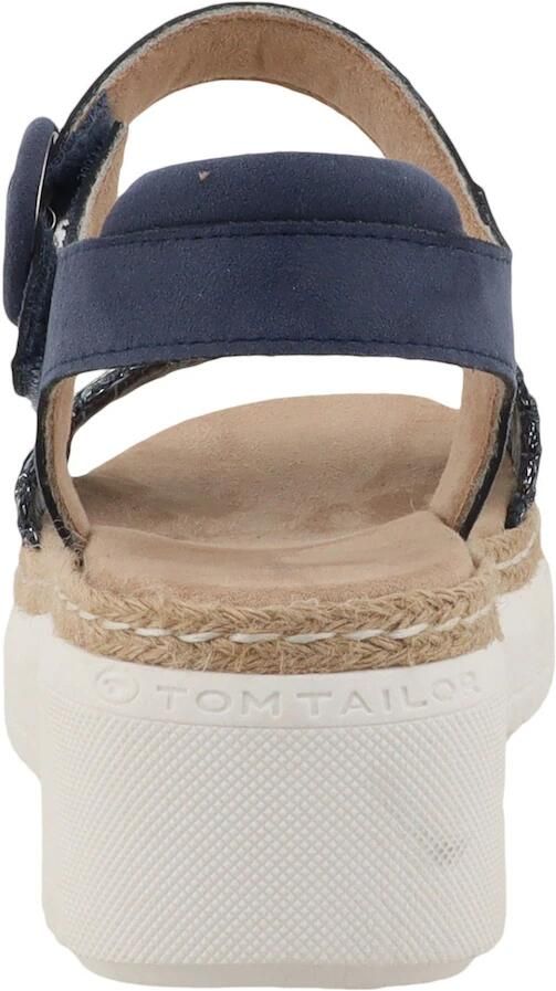 TOM TAILOR Sandaal marine smoky blue zilver - Foto 5