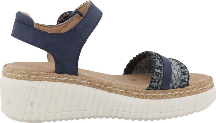 TOM TAILOR Sandaal marine smoky blue zilver - Foto 4