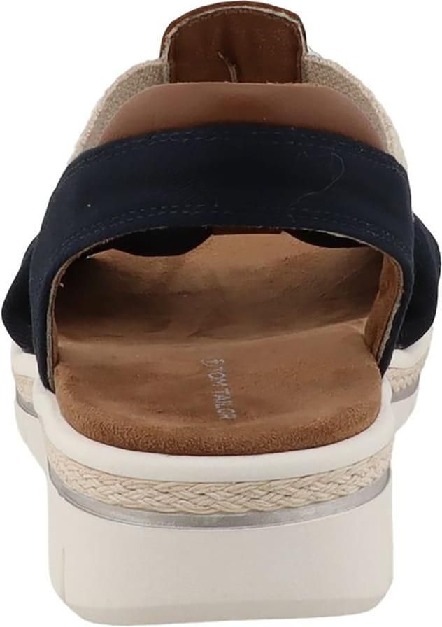 TOM TAILOR Sandaal navy bruin - Foto 3