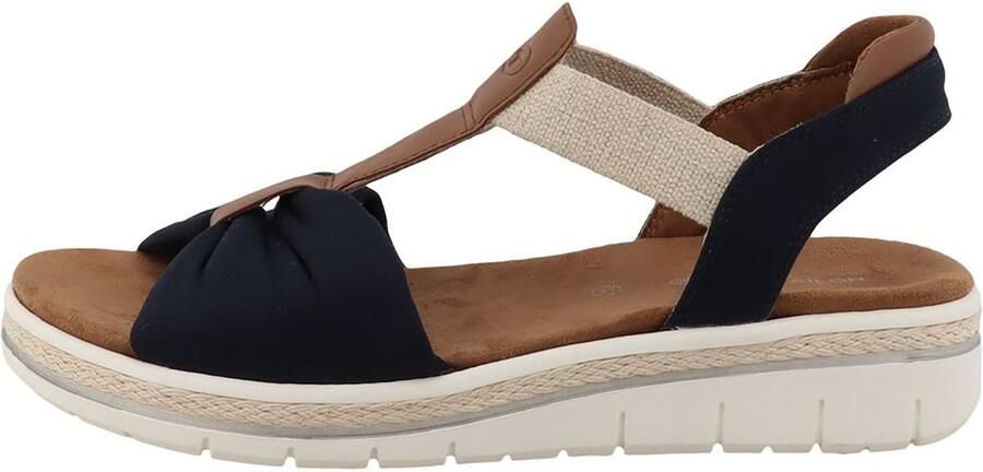 TOM TAILOR Sandaal navy bruin - Foto 4
