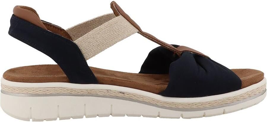 TOM TAILOR Sandaal navy bruin - Foto 5