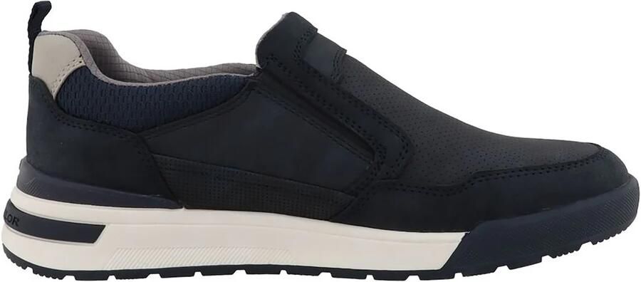 TOM TAILOR Slip-ons navy grijs