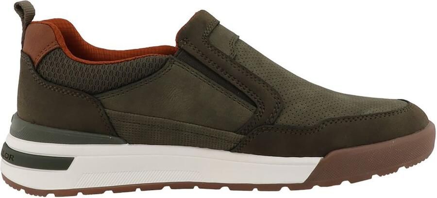 TOM TAILOR Slip-ons olijfgroen