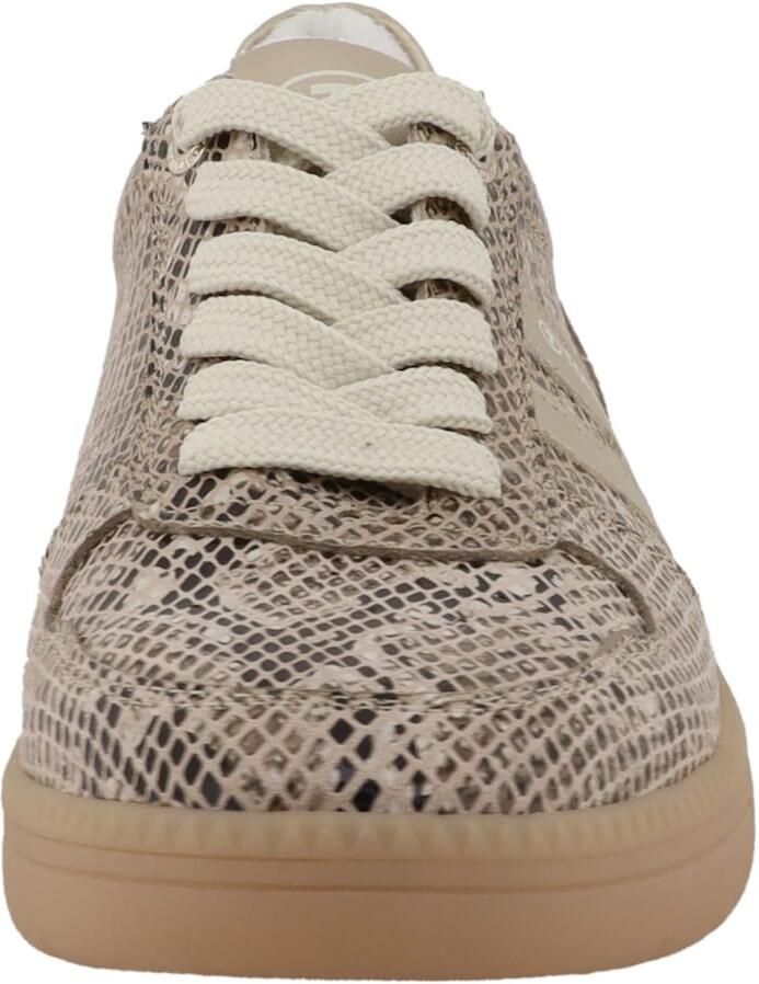 TOM TAILOR Sneakers laag beige donkerbruin zwart - Foto 3