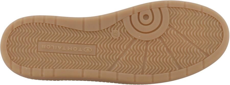 TOM TAILOR Sneakers laag beige donkerbruin zwart - Foto 5