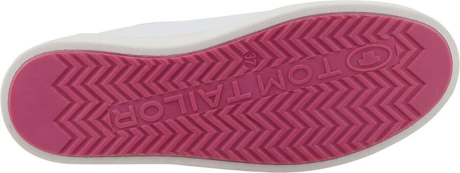 TOM TAILOR Sneakers laag beige lichtroze wit - Foto 6