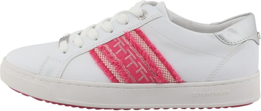TOM TAILOR Sneakers laag beige lichtroze wit - Foto 4