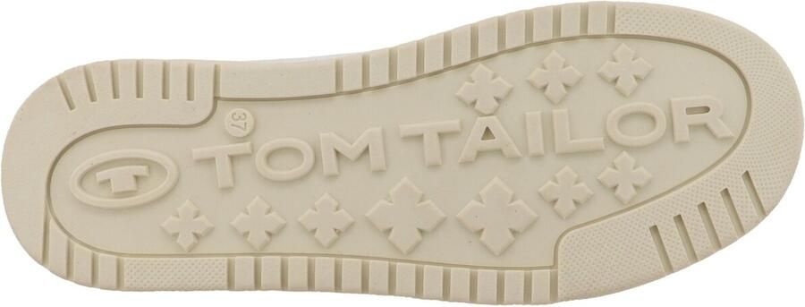 TOM TAILOR Sneakers laag beige sand zwart - Foto 6