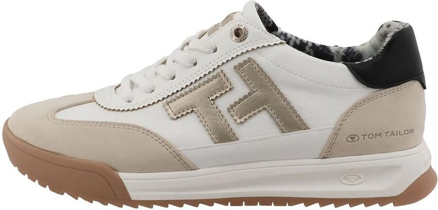 Tom Tailor Sneakers met colourblocking cream-multi - Foto 4
