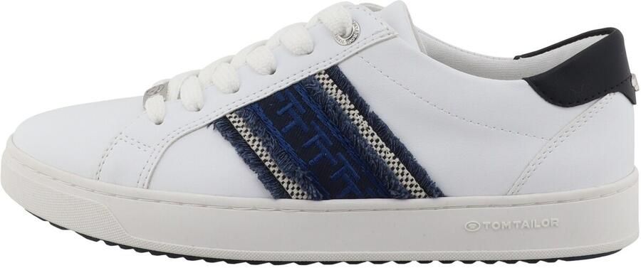 TOM TAILOR Sneakers laag blauw navy wit - Foto 4