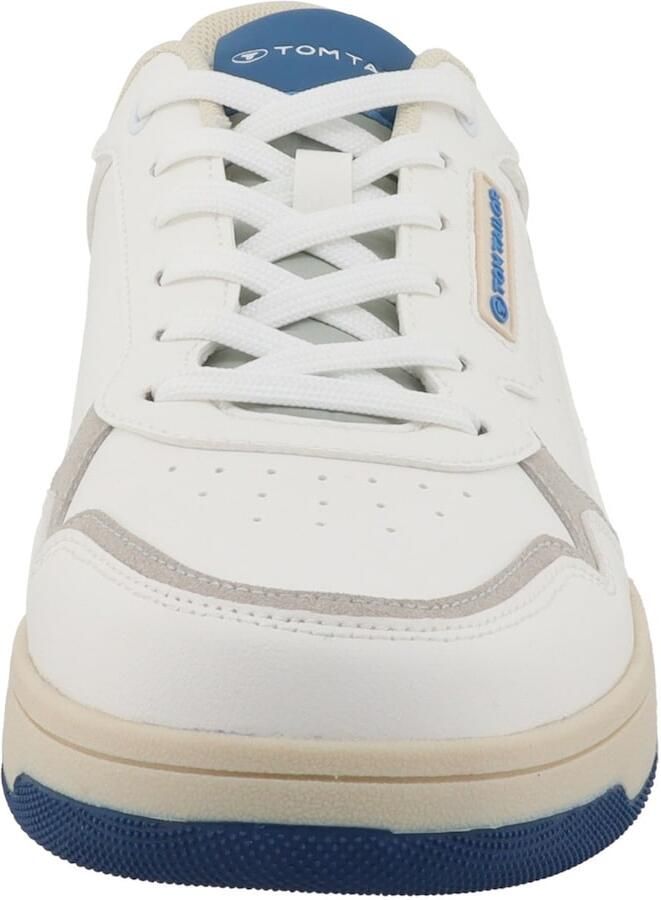 Tom Tailor Sneakers met colour-blocking white-blue - Foto 3