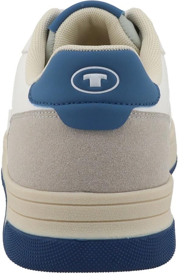 Tom Tailor Sneakers met colour-blocking white-blue - Foto 7