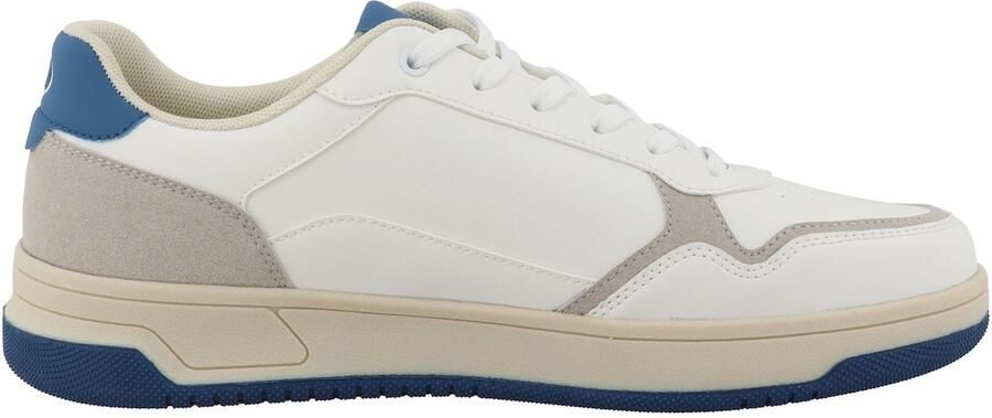Tom Tailor Sneakers met colour-blocking white-blue