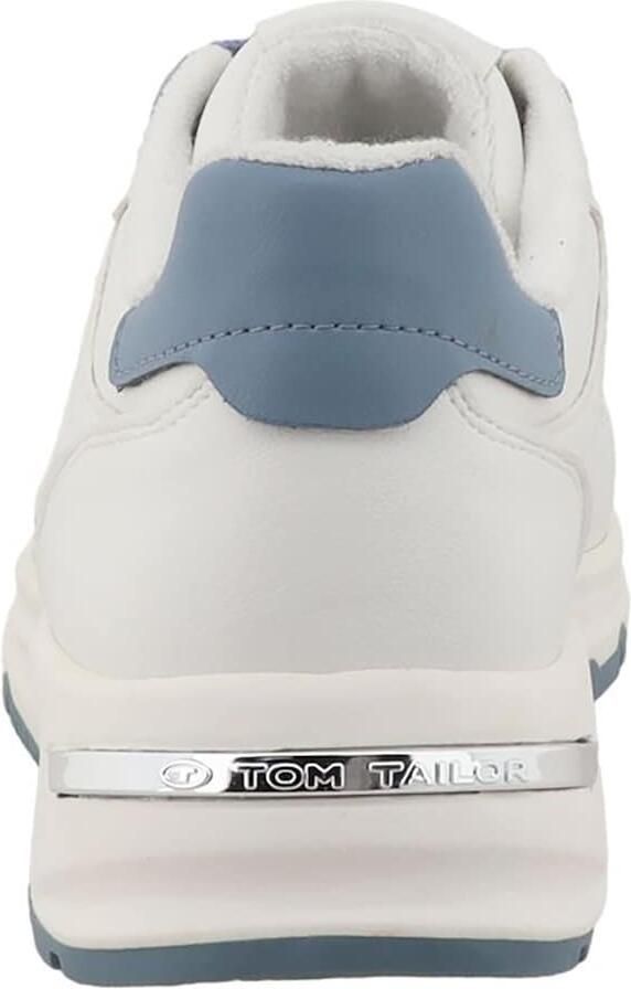 TOM TAILOR Sneakers laag blauw wit - Foto 3