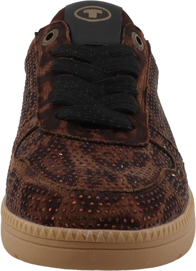 TOM TAILOR Sneakers laag bruin donkerbruin - Foto 2