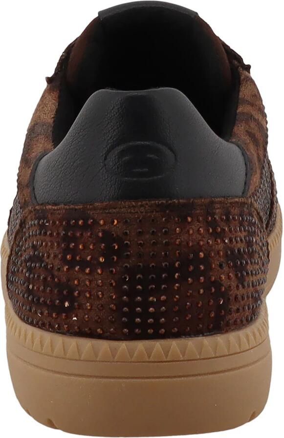 TOM TAILOR Sneakers laag bruin donkerbruin - Foto 3