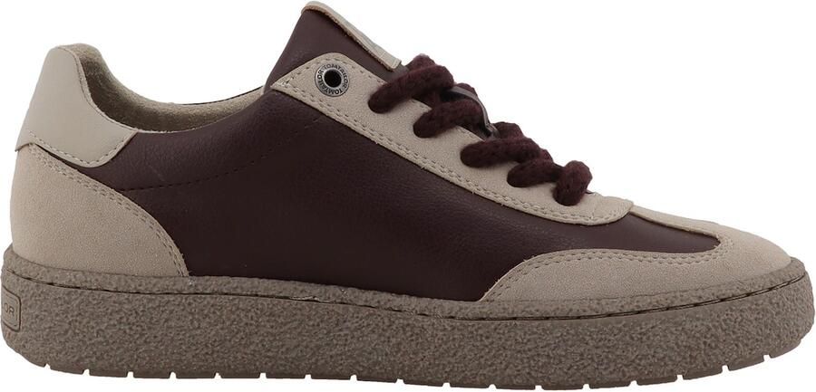 TOM TAILOR Sneakers laag bruin taupe