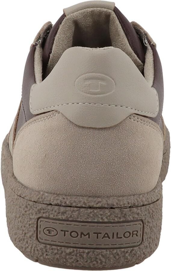 TOM TAILOR Sneakers laag bruin taupe - Foto 3