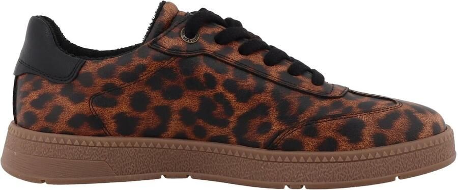 TOM TAILOR Sneakers laag bruin zwart - Foto 5