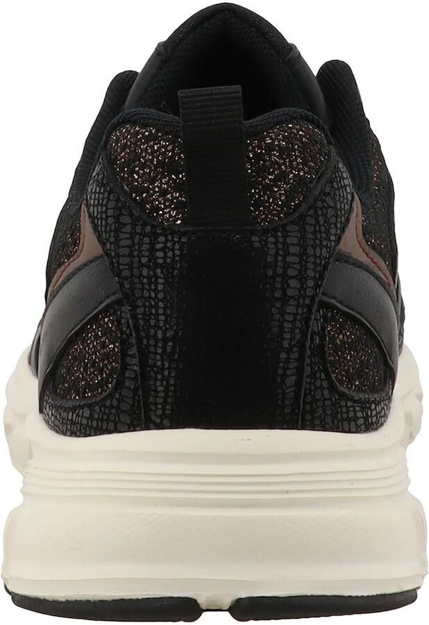 TOM TAILOR Sneakers laag bruin zwart - Foto 3