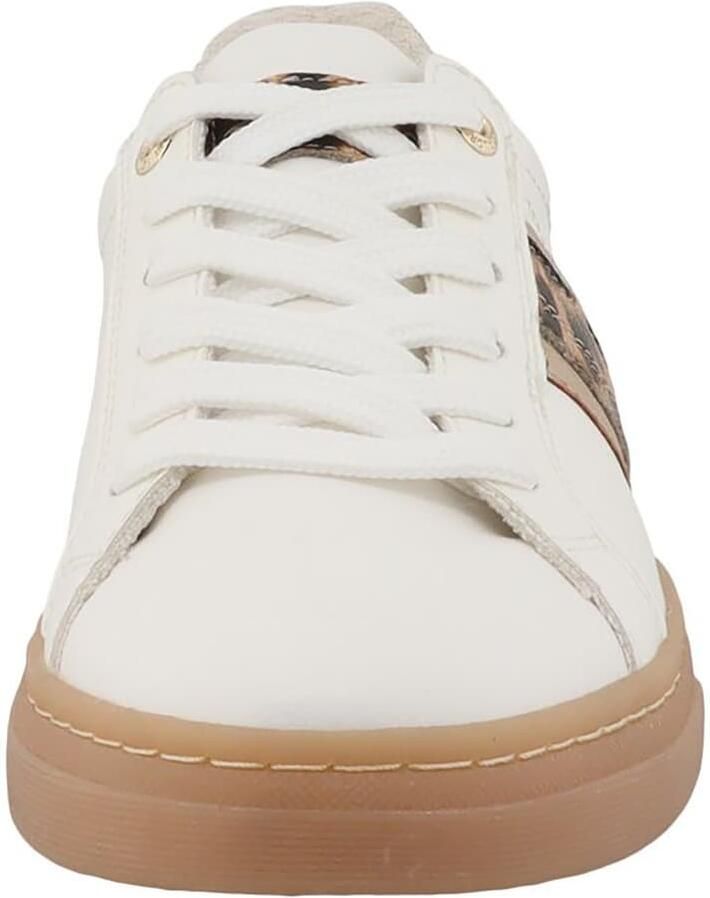 TOM TAILOR Sneakers laag bruin zwart wit - Foto 2