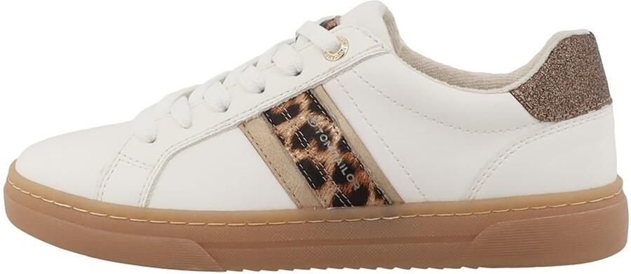 TOM TAILOR Sneakers laag bruin zwart wit - Foto 4