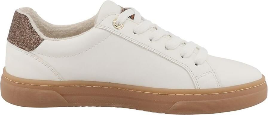 TOM TAILOR Sneakers laag bruin zwart wit - Foto 5