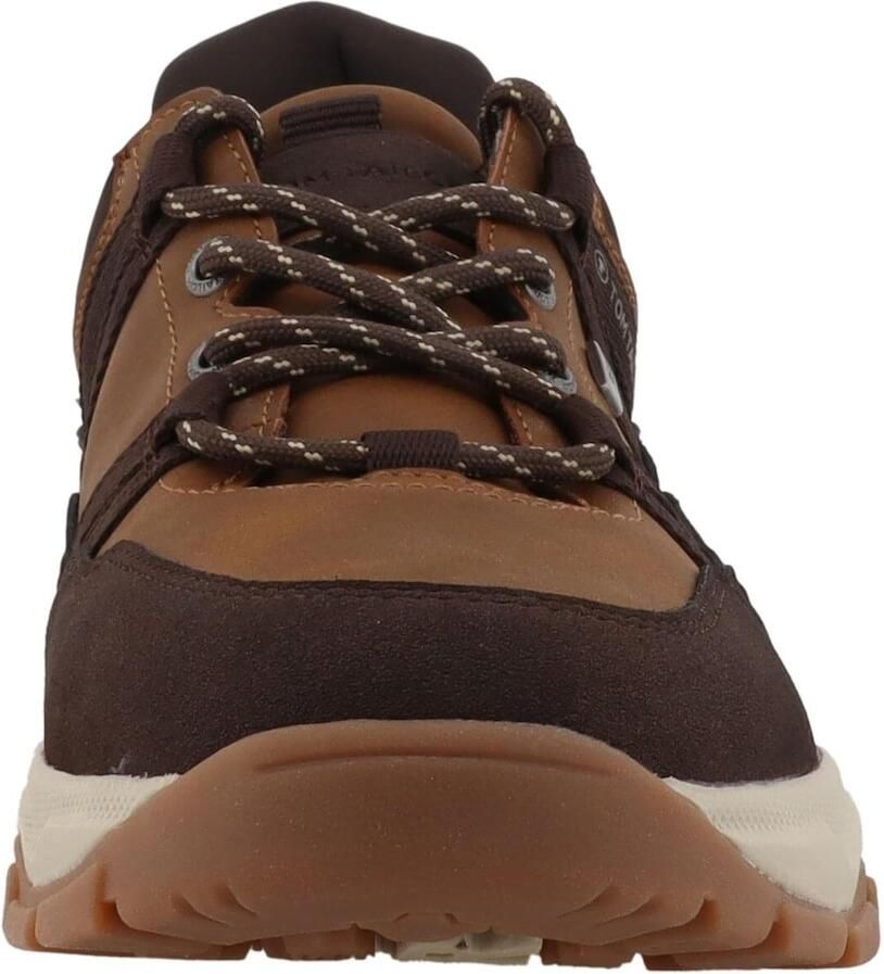 TOM TAILOR Sneakers laag chocoladebruin cognac - Foto 2
