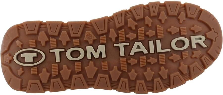 TOM TAILOR Sneakers laag chocoladebruin cognac - Foto 6