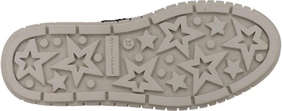 TOM TAILOR Sneakers laag chocoladebruin zwart - Foto 5