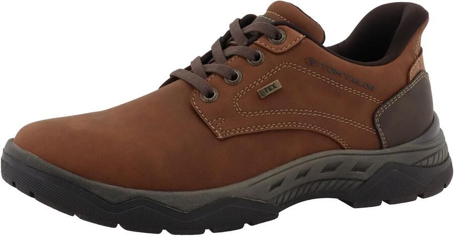 TOM TAILOR Sneakers laag cognac