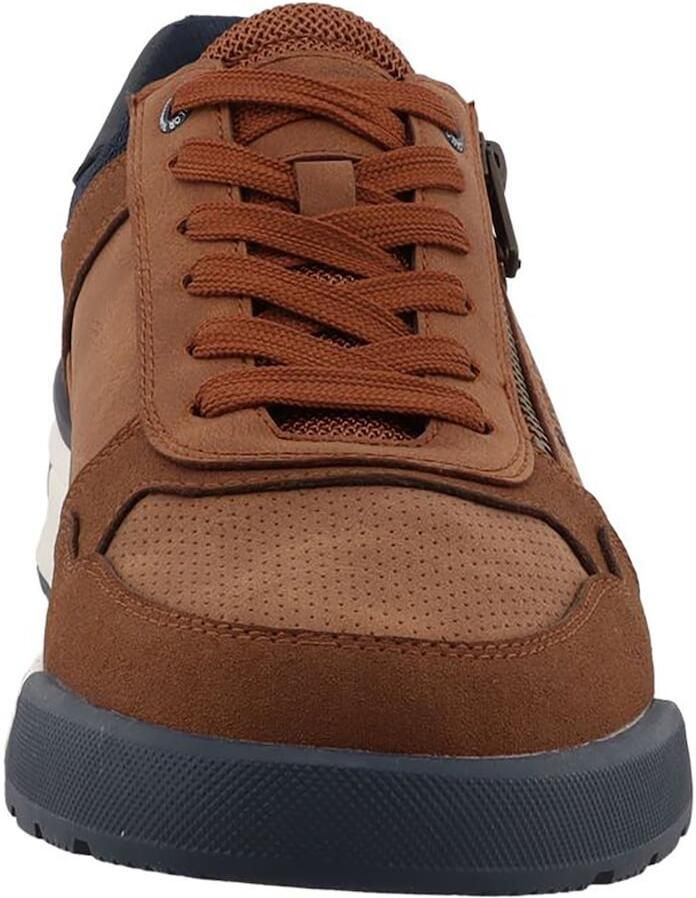 TOM TAILOR Sneakers laag donkerblauw karamel - Foto 2