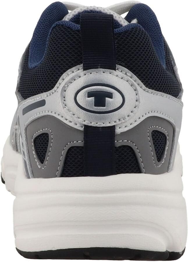 TOM TAILOR Sneakers laag donkerblauw lichtgrijs donkergrijs zilver - Foto 3