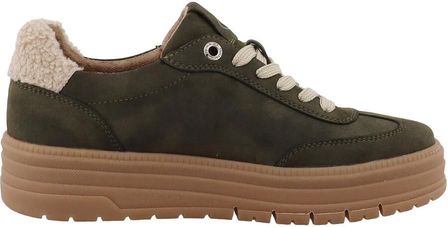 TOM TAILOR Sneakers laag donkergroen - Foto 3