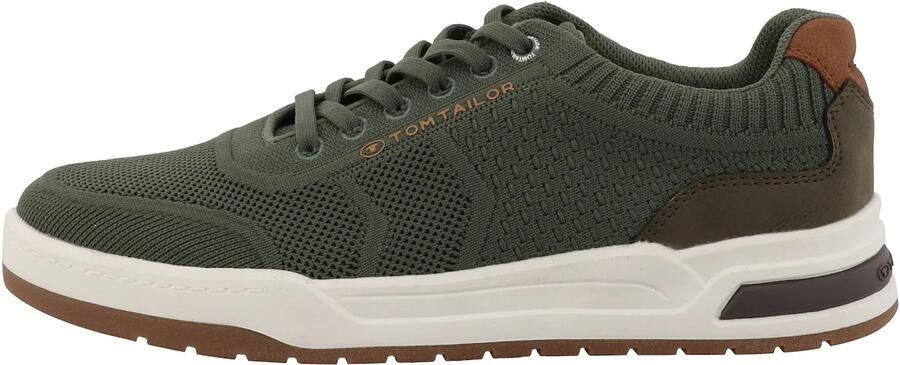 TOM TAILOR Sneakers laag donkergroen - Foto 4