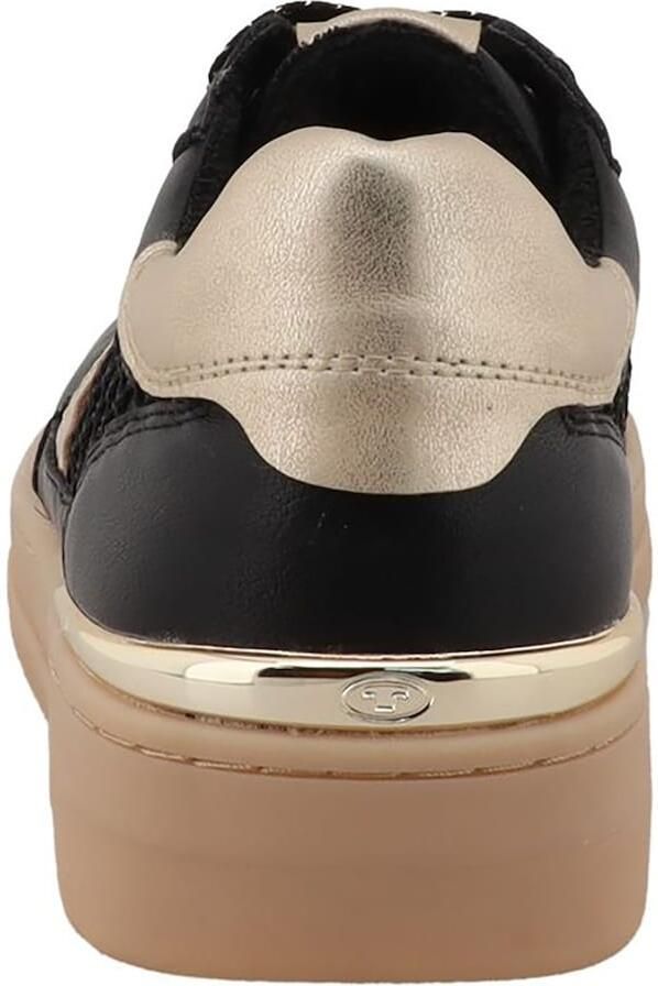 TOM TAILOR Sneakers laag goud zwart - Foto 3